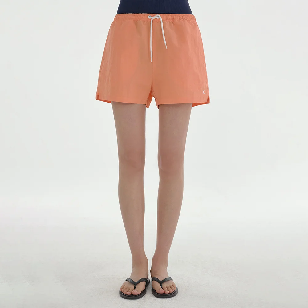 Logo Summer Shorts_Women (Orange)