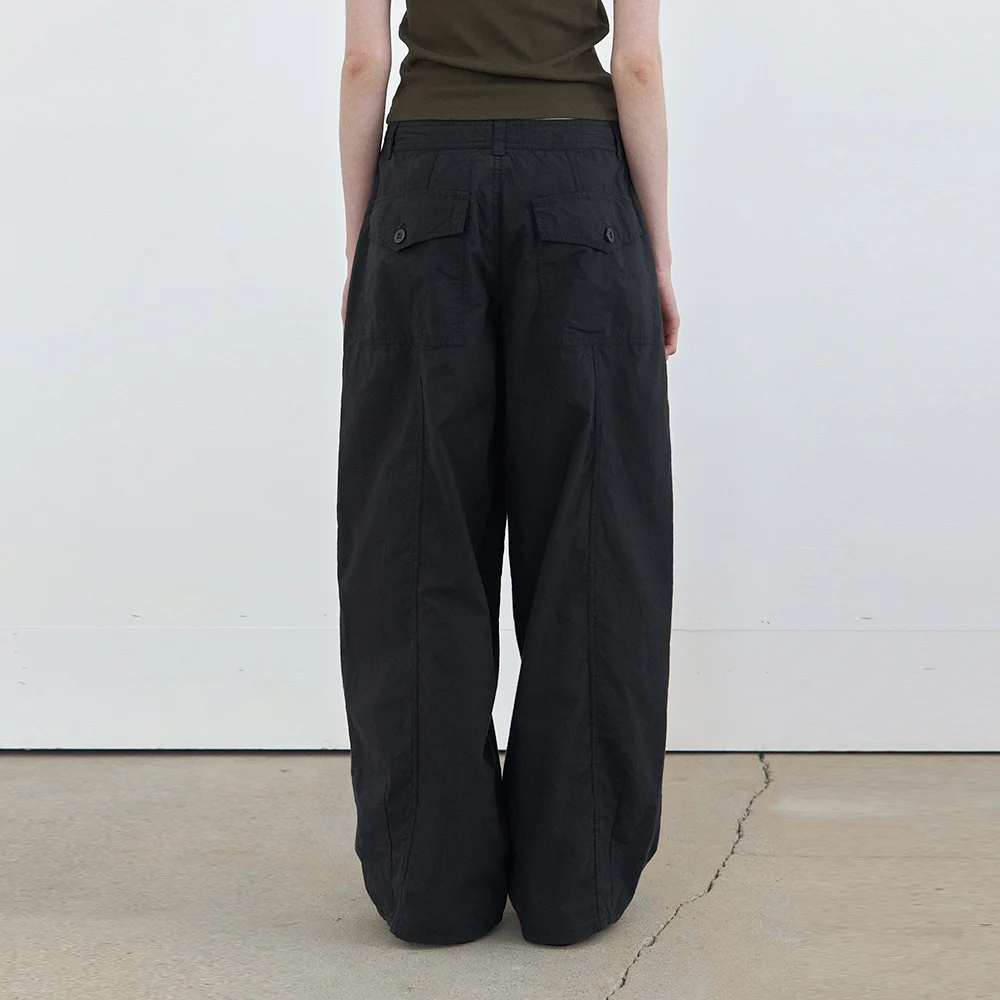 Ford summer curved pants (black)