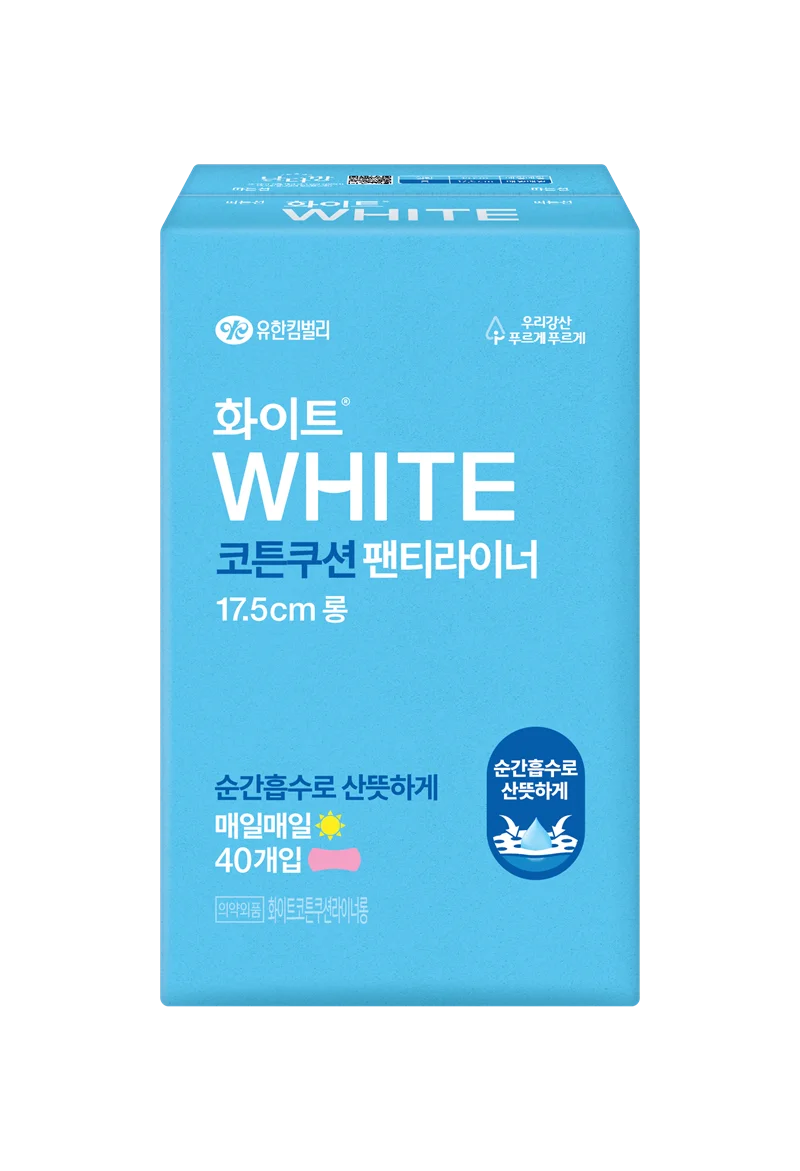 白色棉柔氣墊護墊 長效裝40P