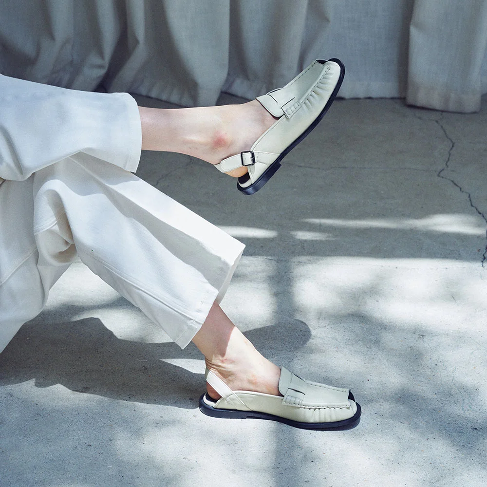 Beno slingback (Cream)