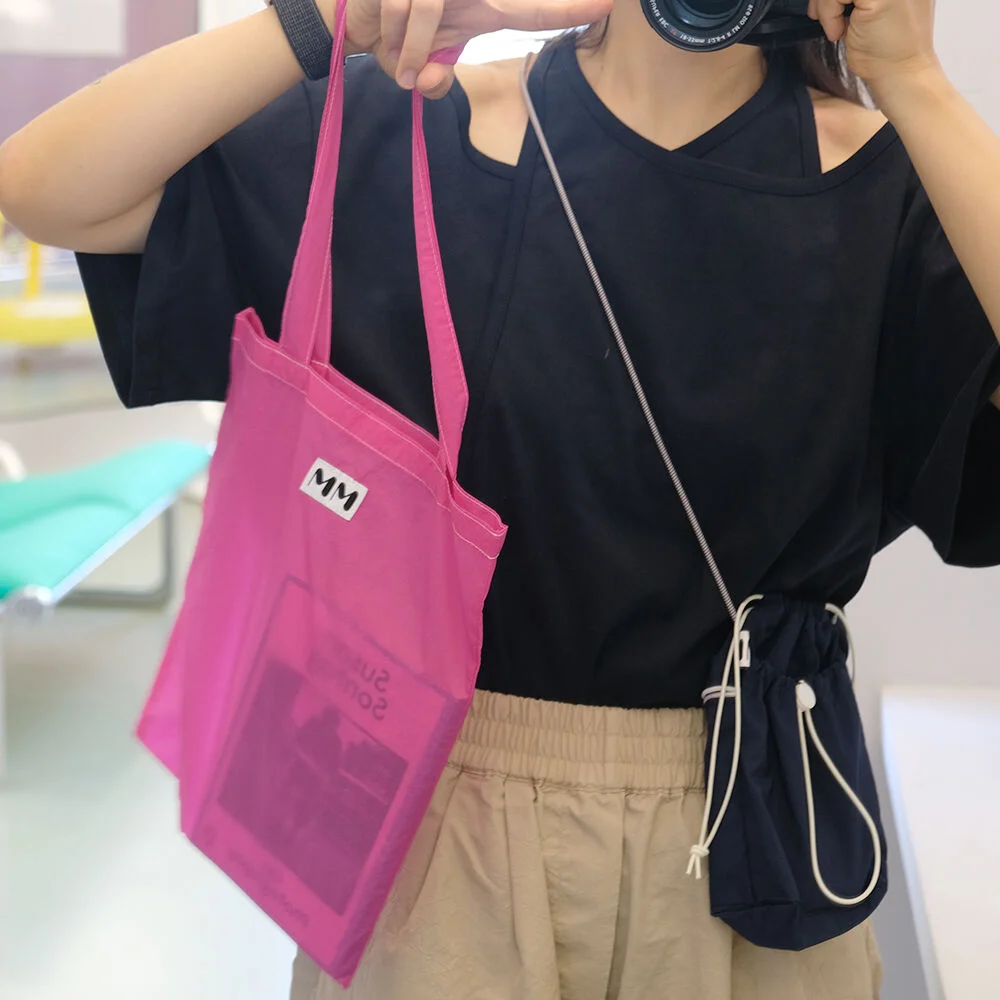 Clear Light Bag Summer Pink