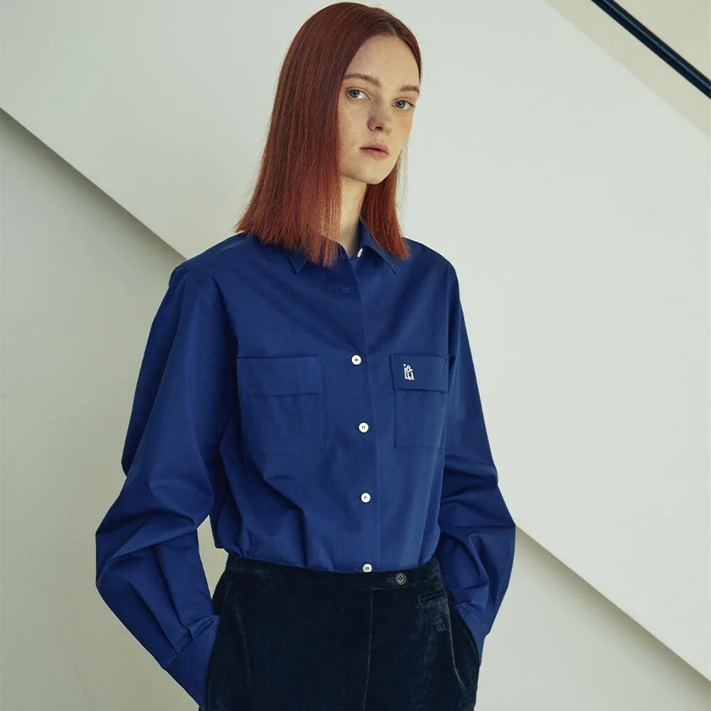 Month shirt Cobalt blue