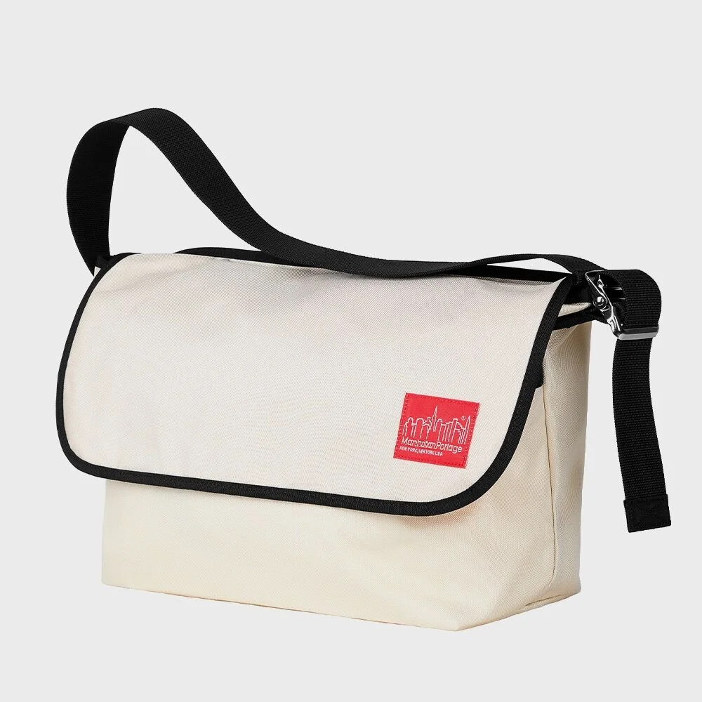 1607V 復古 郵差袋 L IVORY