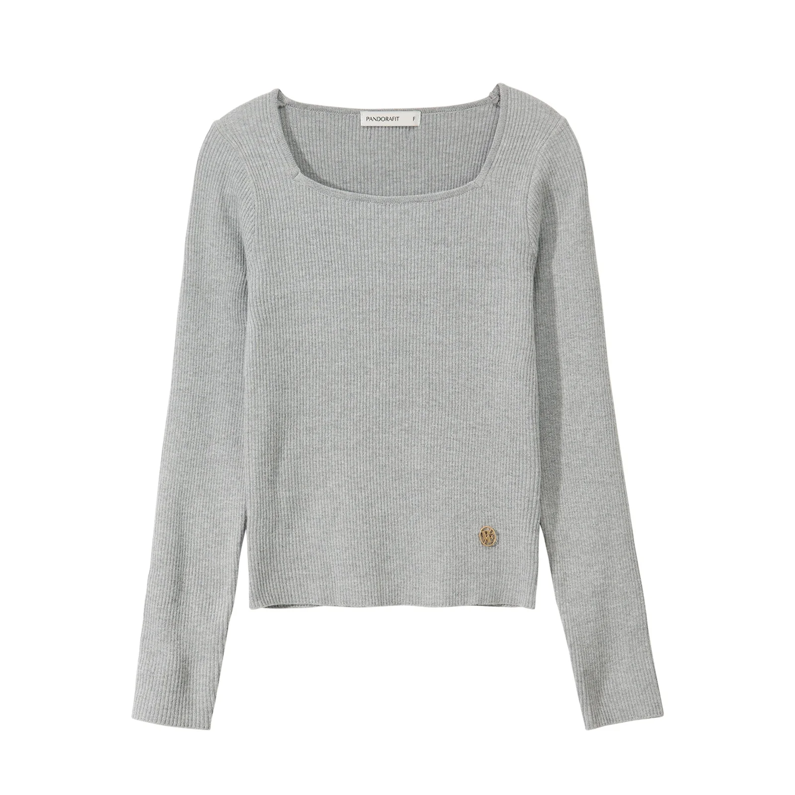 Wearable Sqaure Knit (gray)