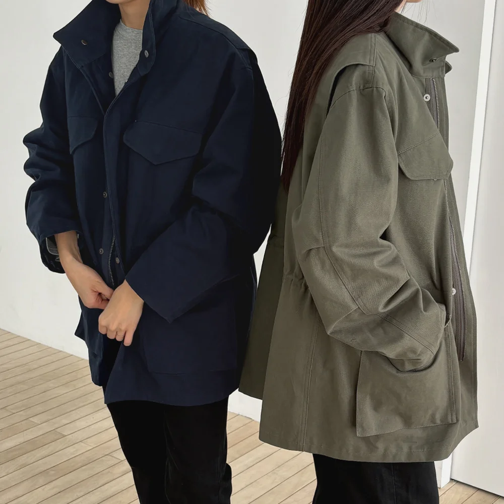 Versatile field jacket (navy)