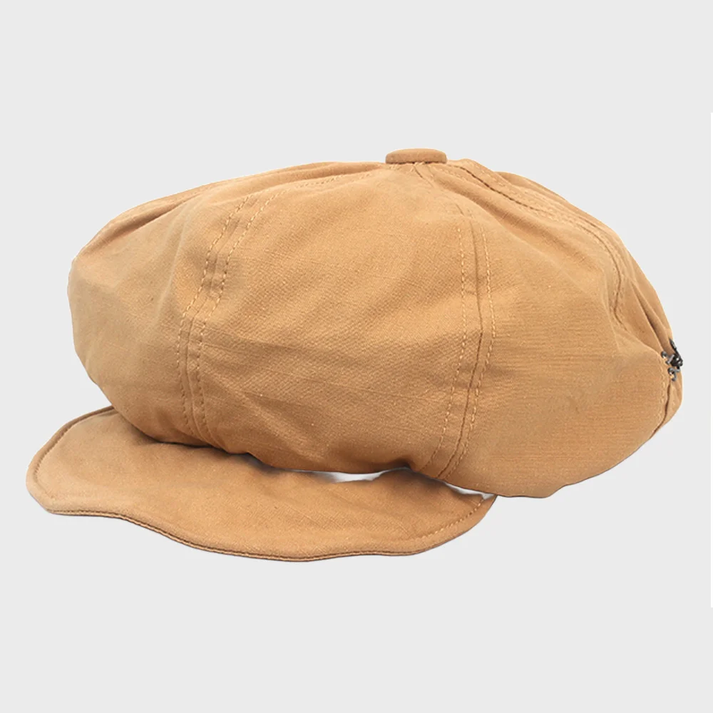 Hook Wire Beige Newsboy Cap 報童帽