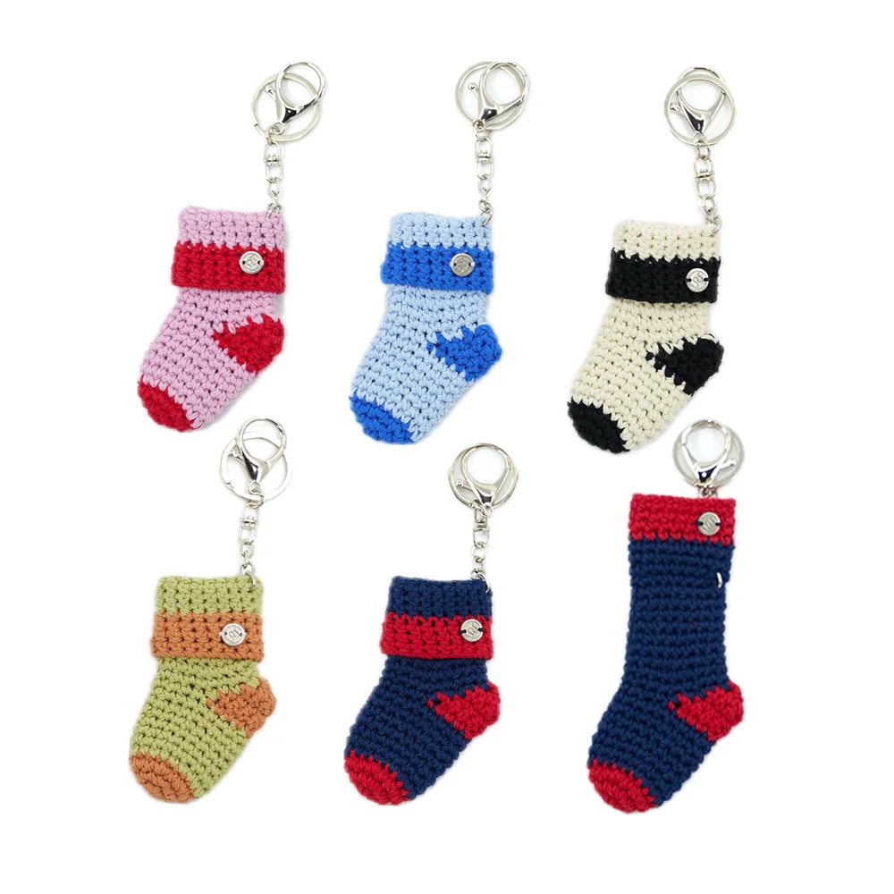 Socks Combination Lip Keyring _ 5Color