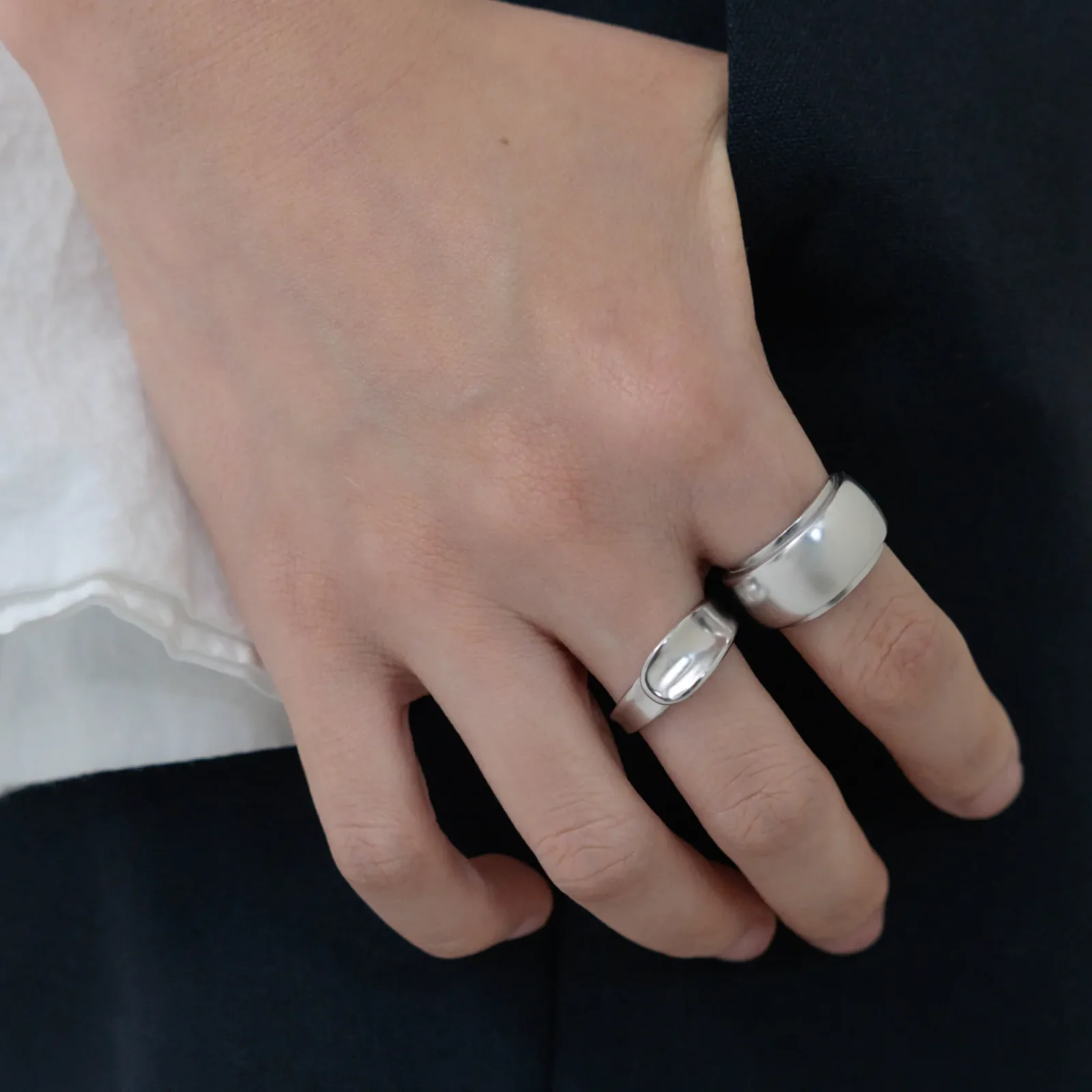 a spoon ring (silver)