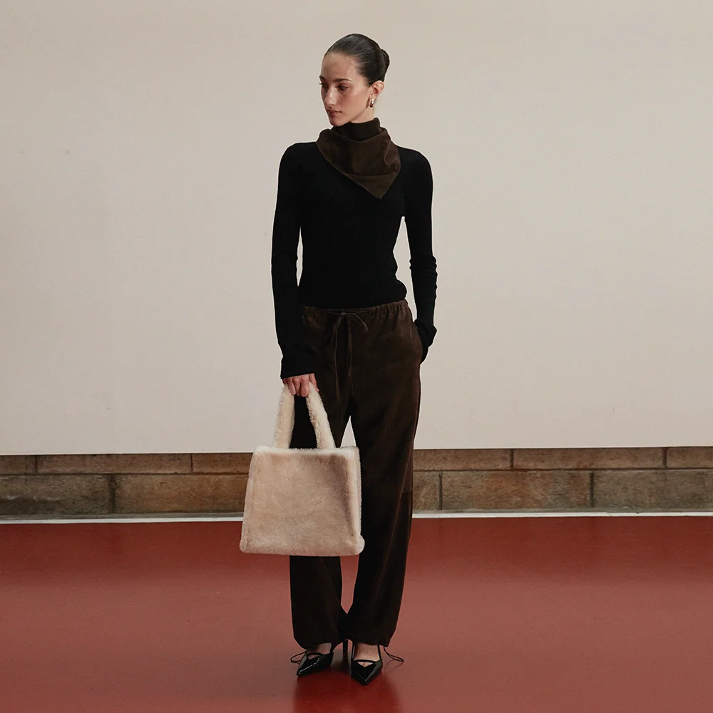 The Shearling Tote Bag