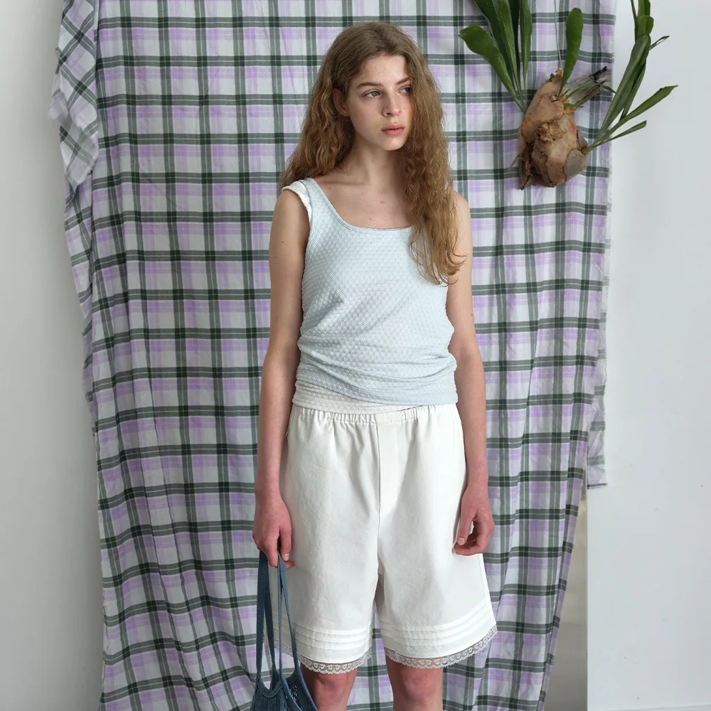 koen shorts - white