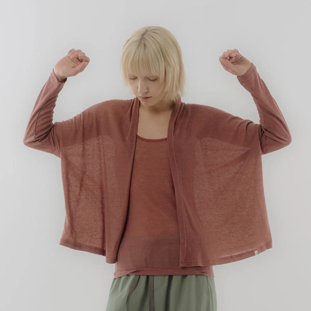 Tencel Crop Cd_Terracotta