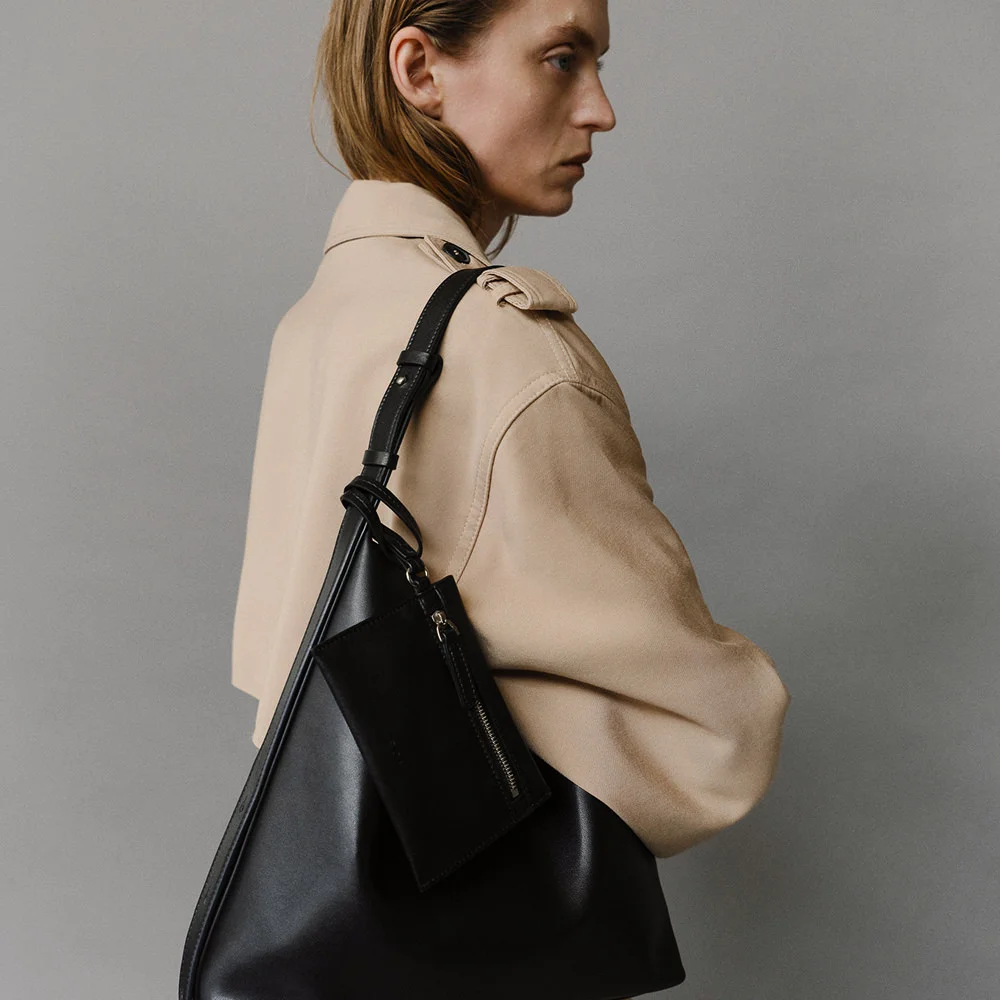 Pulpy crossbody bag Black