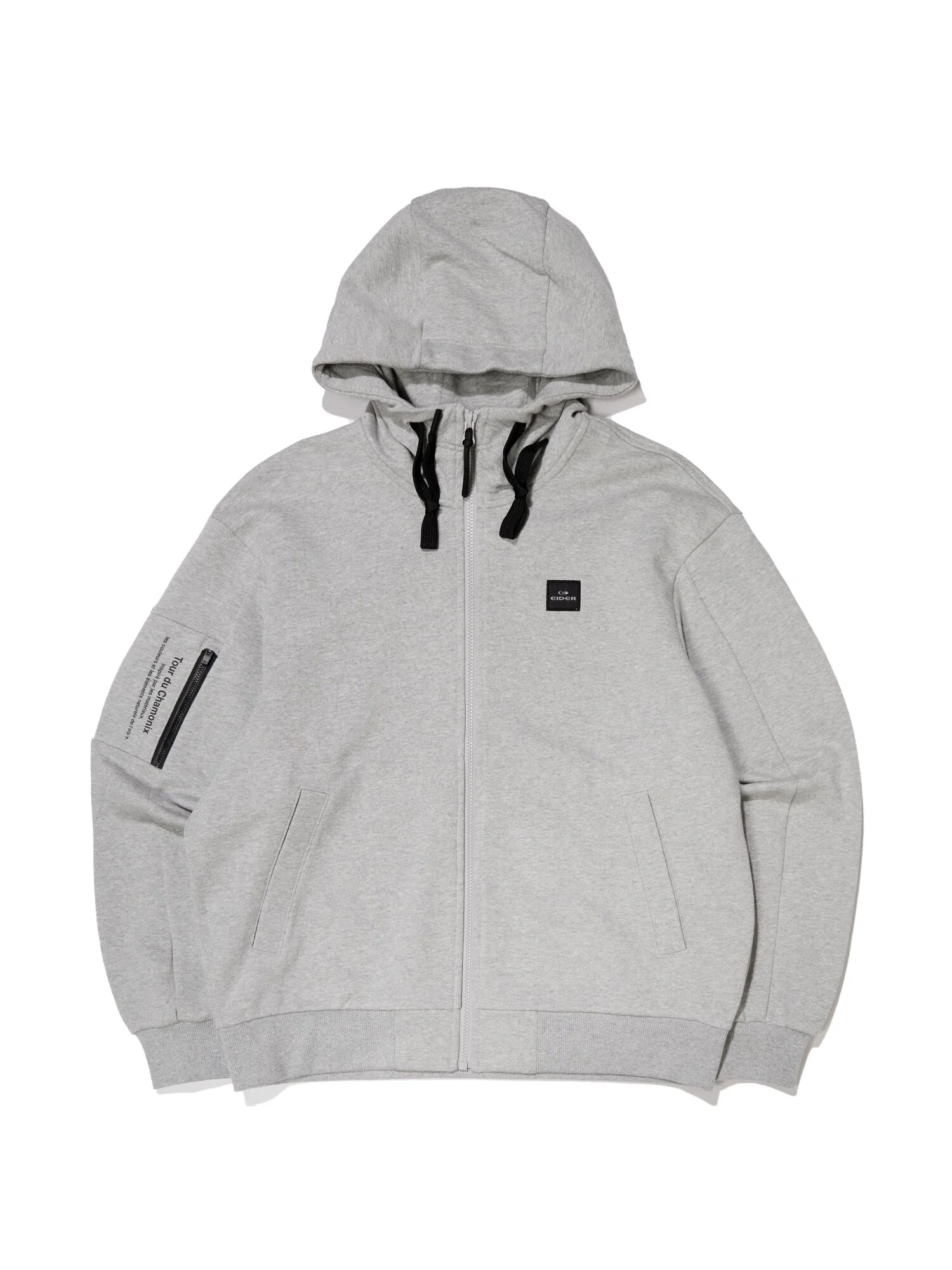 CENTRAL (CENTRAL) UNI 連帽衫 外套_Melange GREY_DUU23161MH