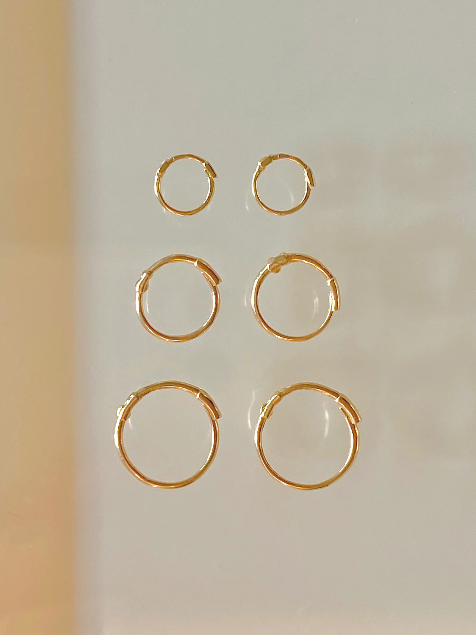 14k gold 基本款 金環