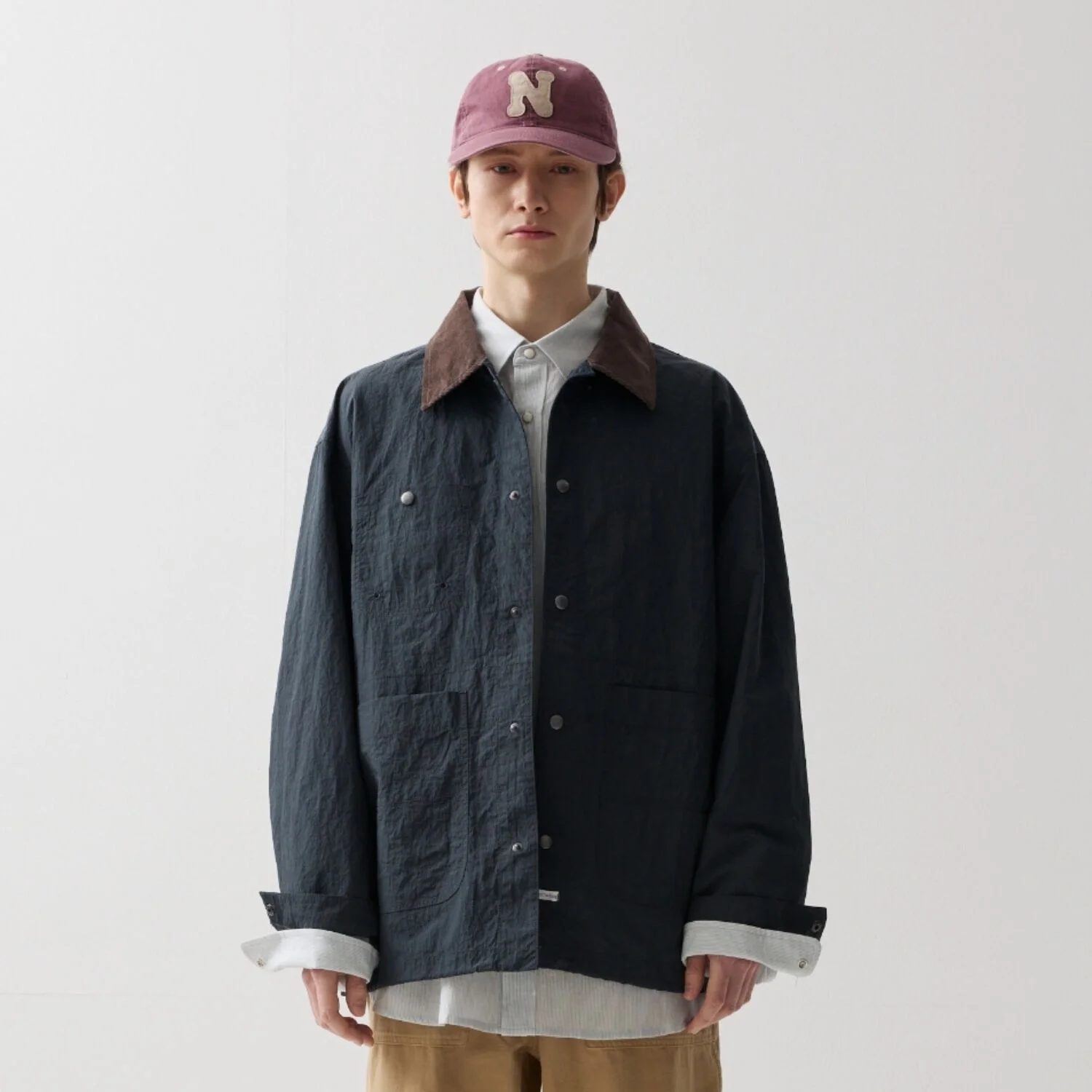LIGHT CHORE JACKET CHARCOAL