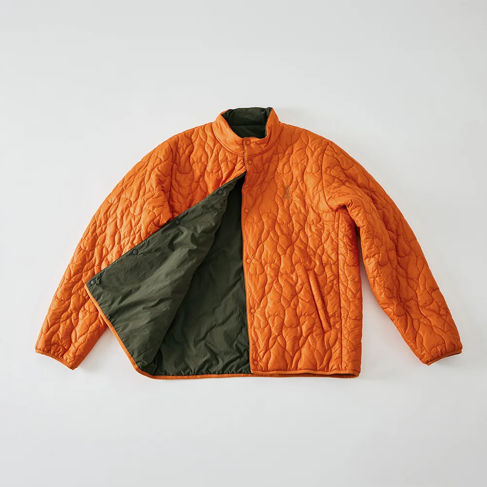 Usagi 雙面穿 羽絨外套 外套(ORANGE)