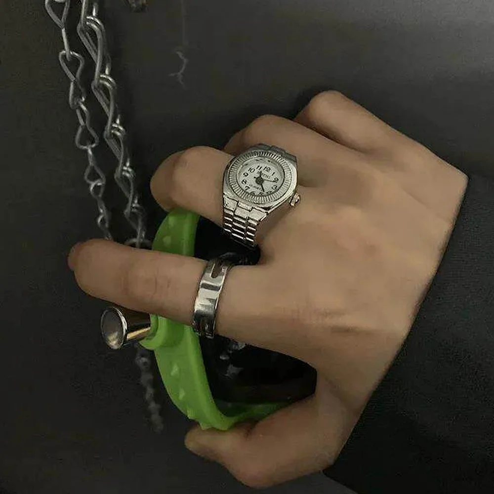 DUNE SILVER WATCH RING 沙丘色 銀色 環 手錶戒指