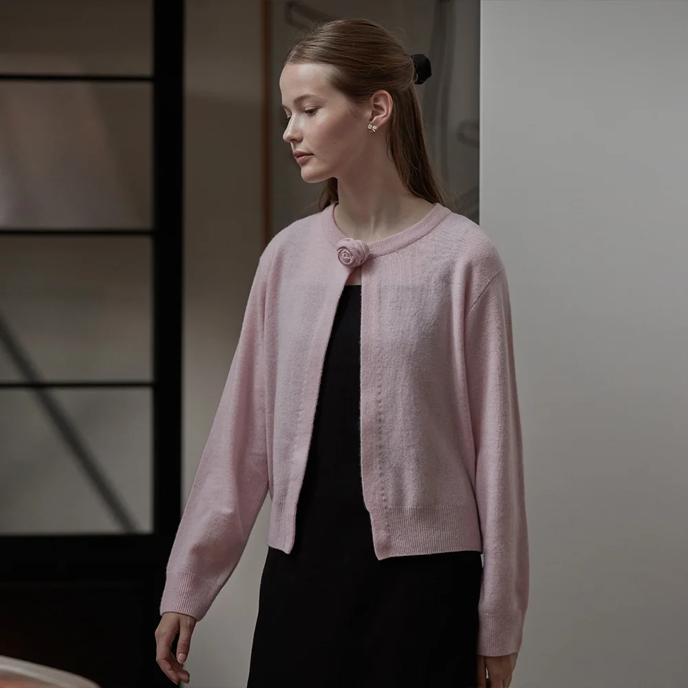 Camelia knit cardigan - Pink