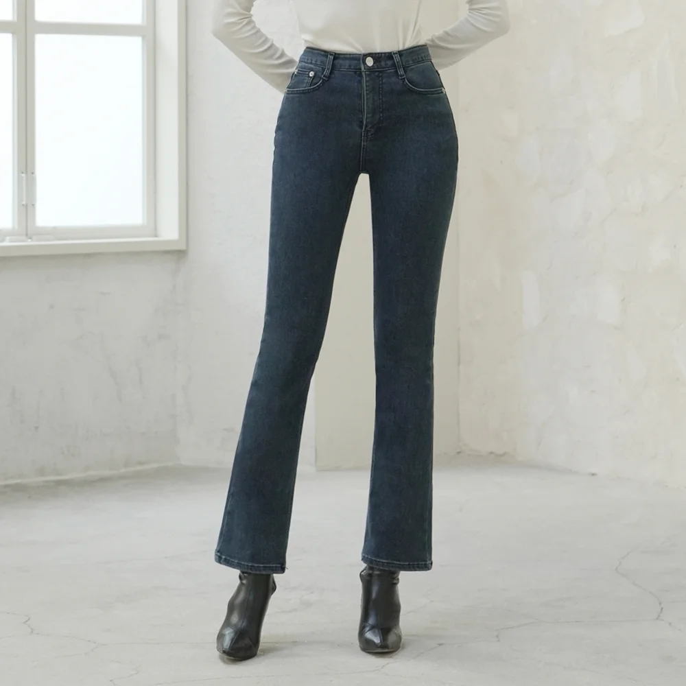 W1020 SPAN SLIM BOOTS CUT_DEEP BLUE