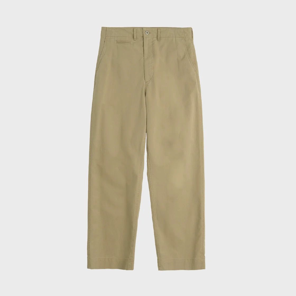 Vintage Cotton Pants, Beige