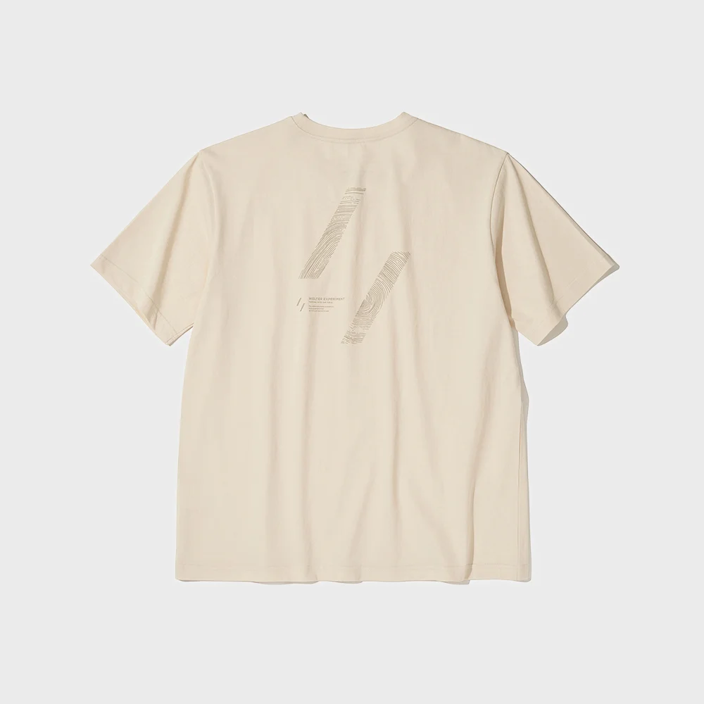 TREE RING T-SHIRT_CREAM