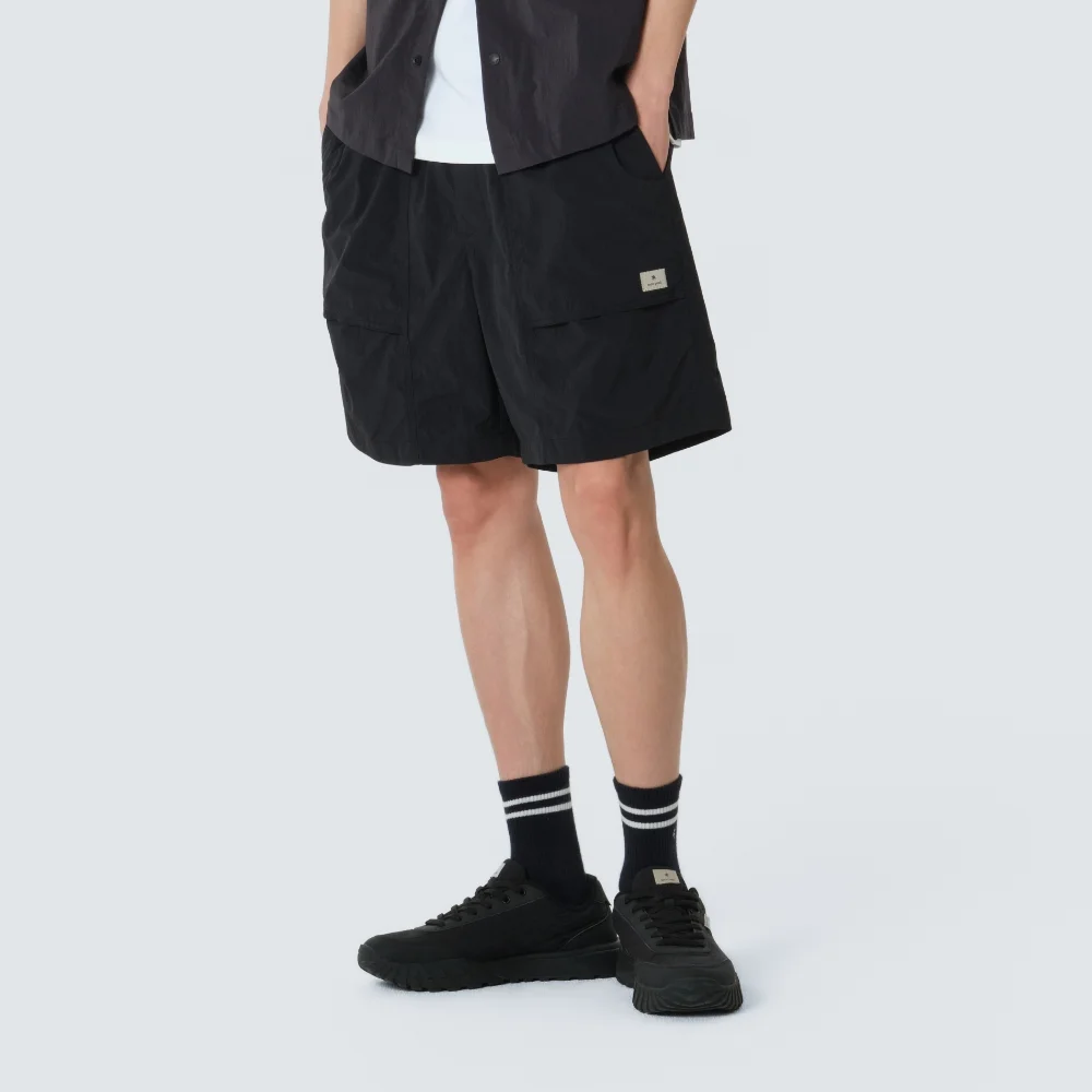 塔斯隆 4分 短褲 Black (S26MULHP64)