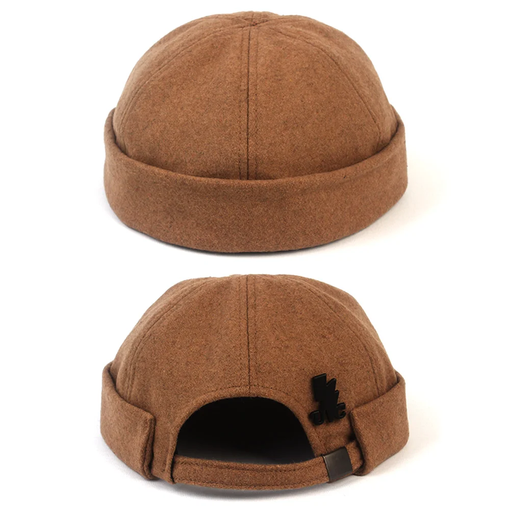 Wool Beige Watch Cap 水手帽