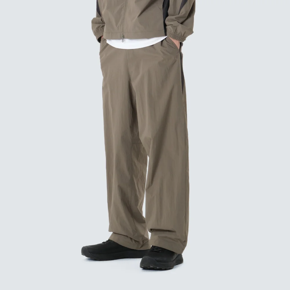輕量 塔斯隆 撞色 褲子 Khaki (S26SULPT56)