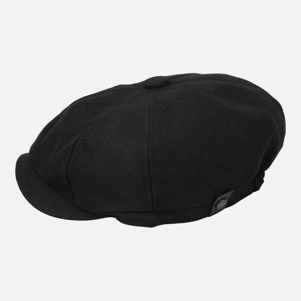 Linen Logo Black Banding Huntingcap 獵人帽