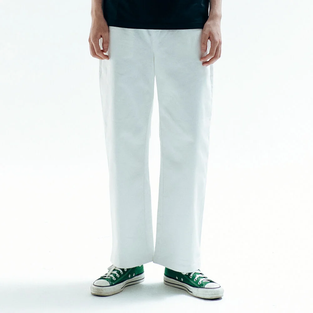 CROWE PANTS WHITE
