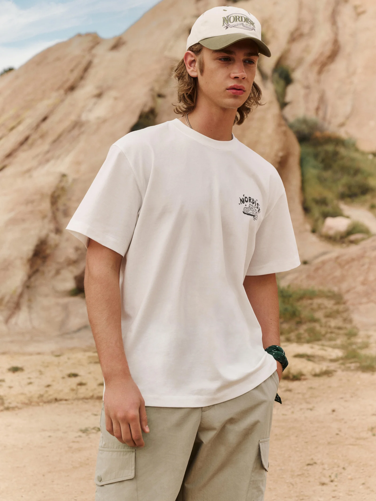 Hygge 露營 短袖 T恤 - U_Off White_OUM26252W3
