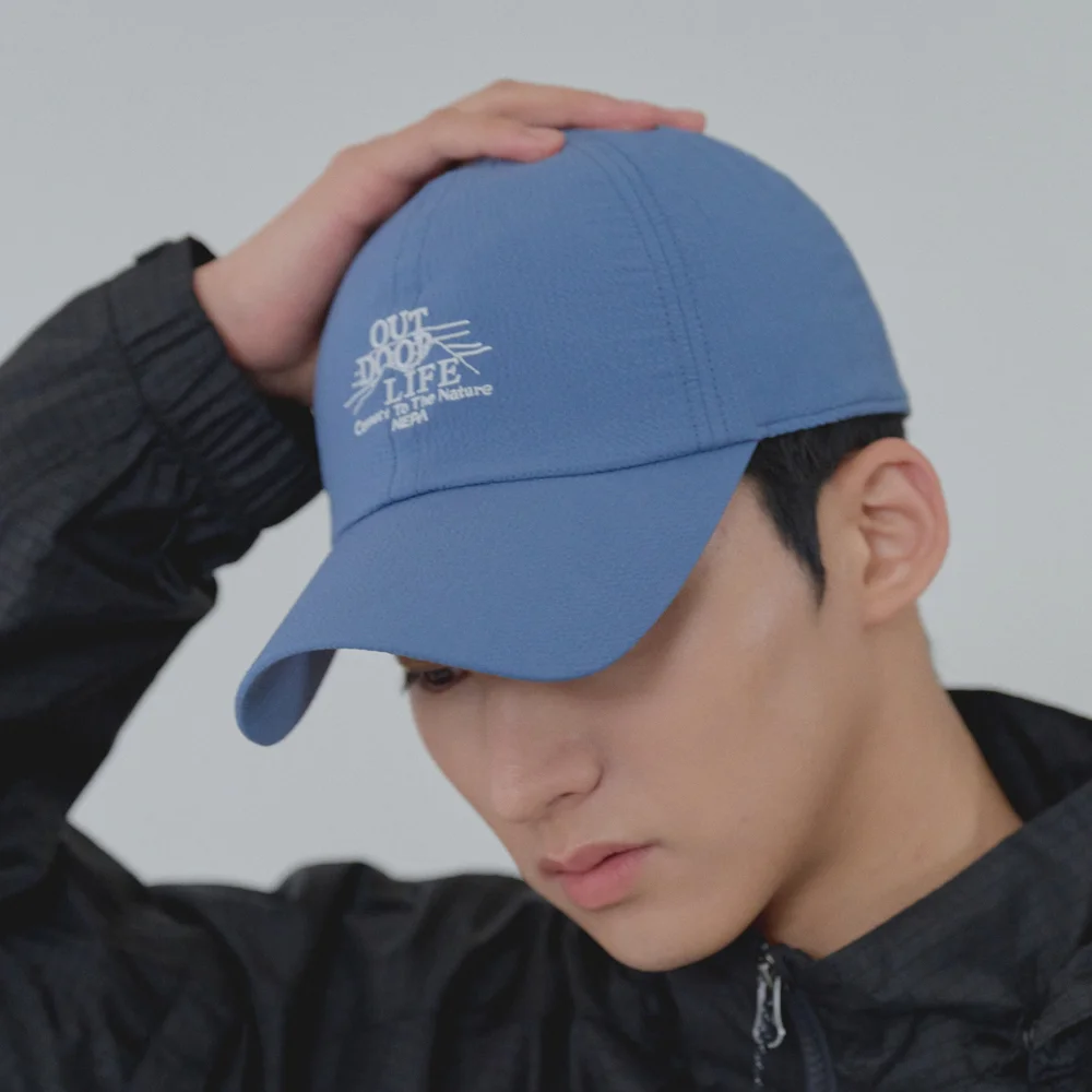 NEPA/Official Direct 7MC7426 通用 皇家 Frontier 泡泡紗 棒球帽_BLUE