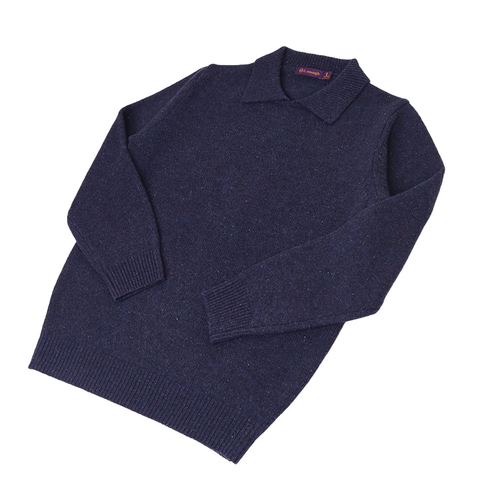 New England Donegal Collar Knit - Spey (Wool 100%)