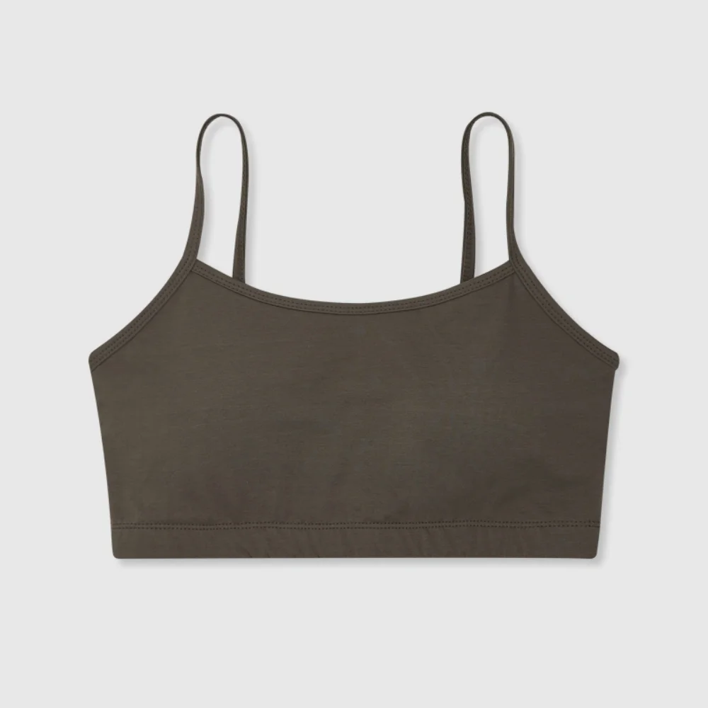 Soft Bra Top (khaki brown)