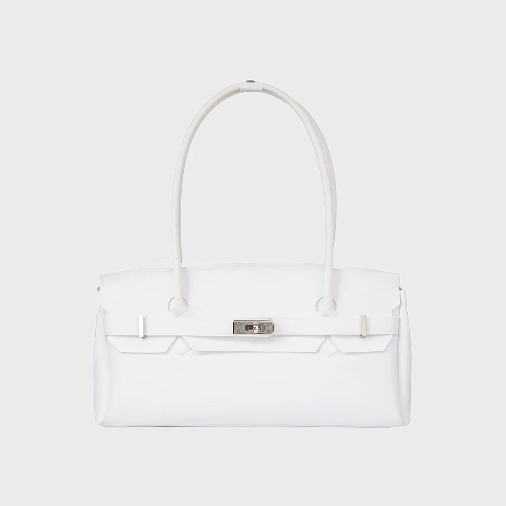 JELLY TWO-WAY BAG IN WHITE