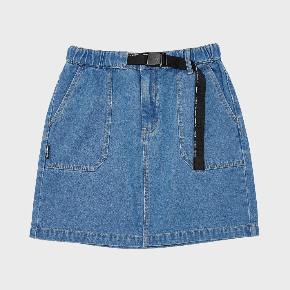 女裝 牛仔 半身裙 WOMEN`S DENIM SKIRT / WO136RCSKZ02LU