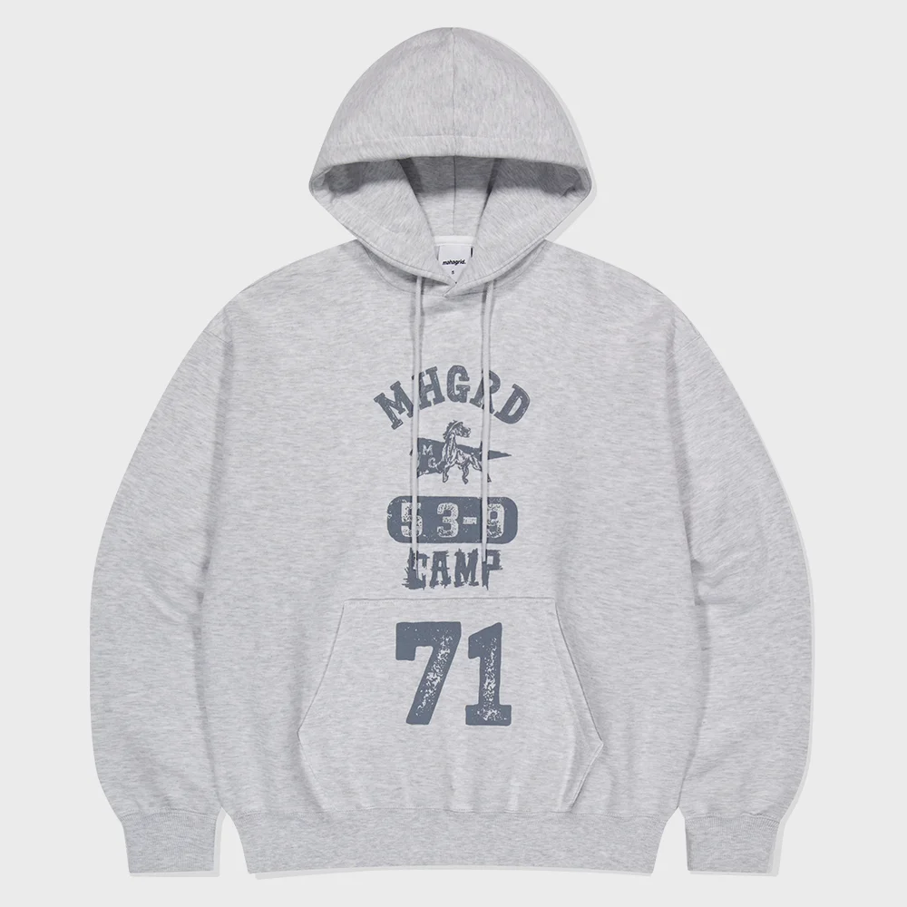 SKETCH COLLEGE HOODIE LIGHT GREY(MG2EFMM409A)