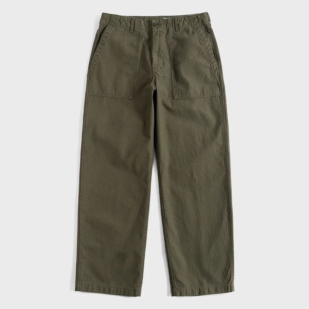 13 MILITARY FATIGUE PANTS (olive green)
