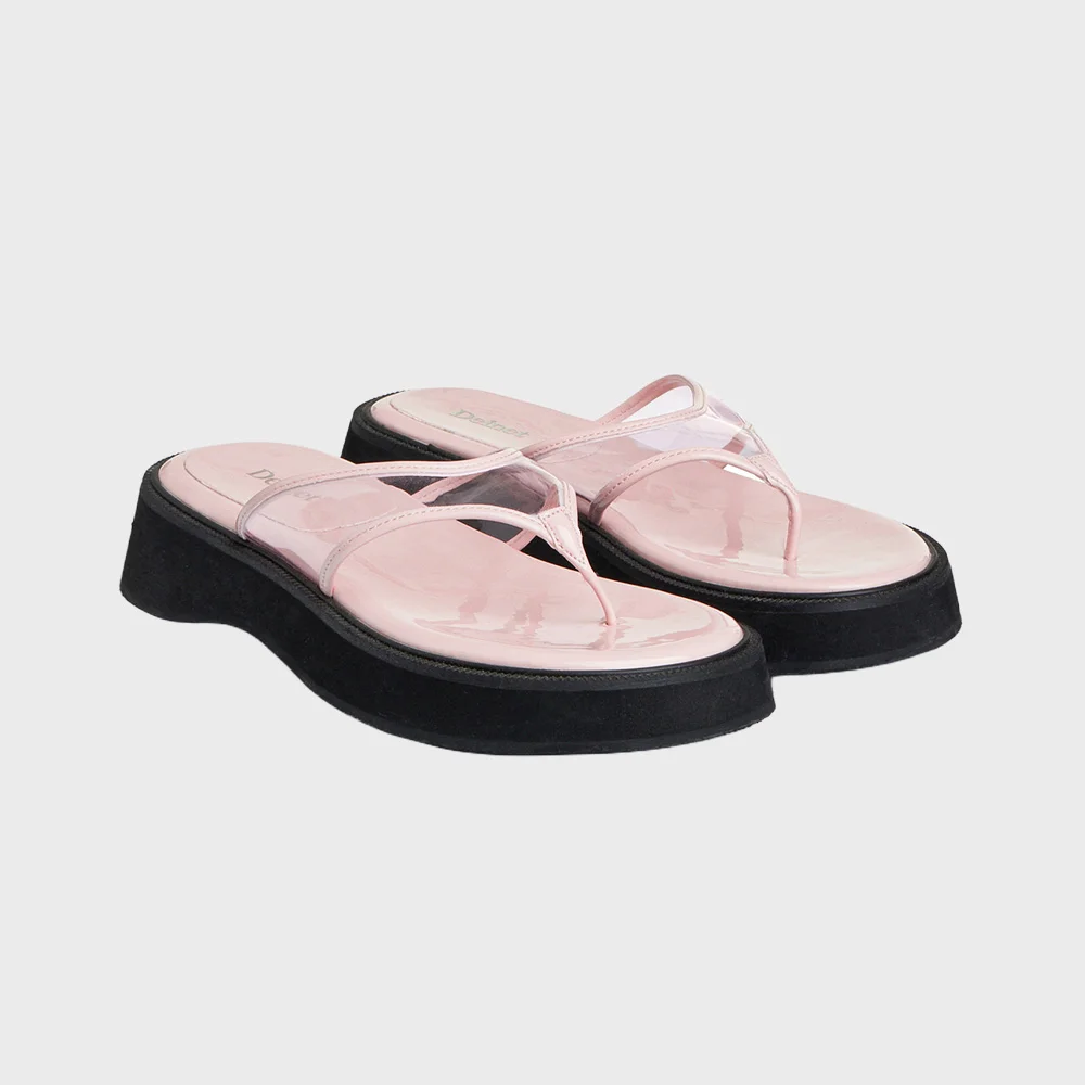 JELLY FLIP FLOP IN PINK