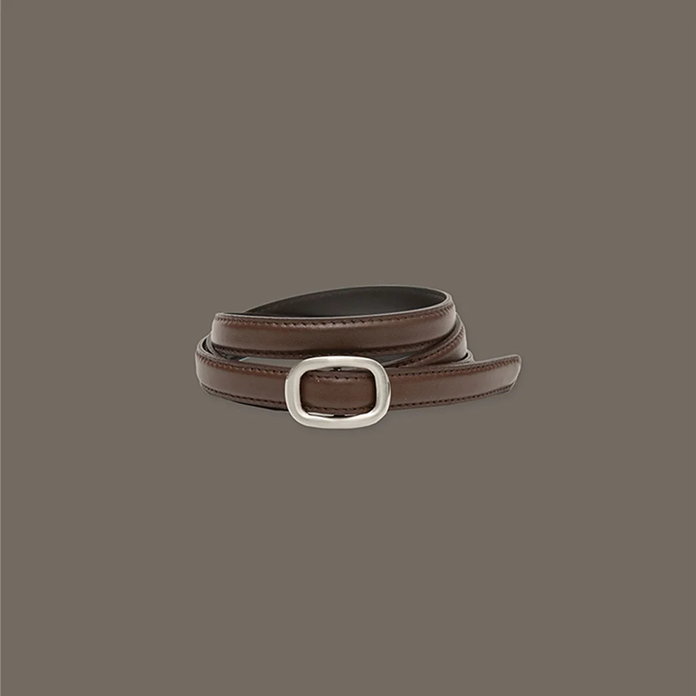 SLIM COW LEATHER BELT