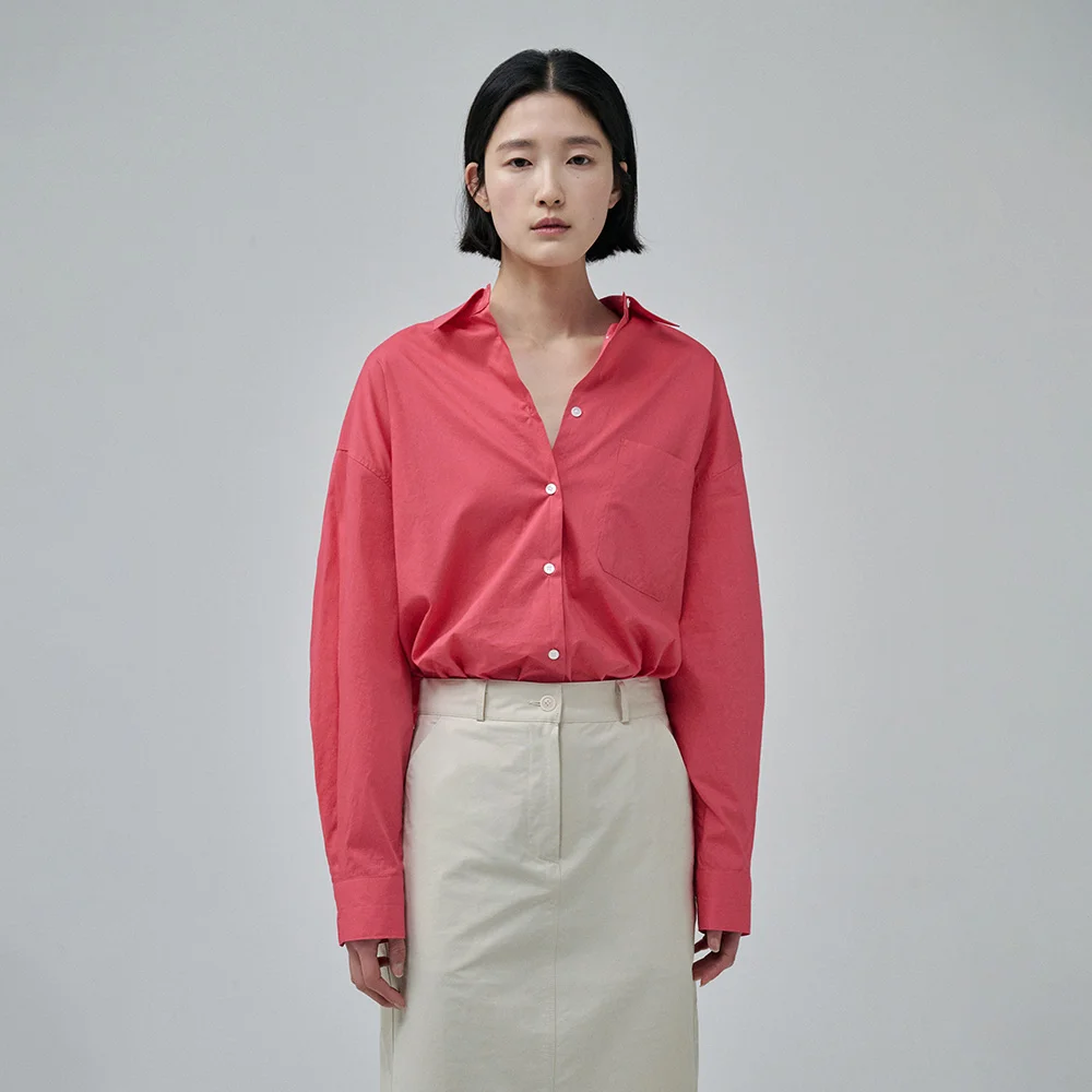 FORLAN COTTON SHIRT_RED