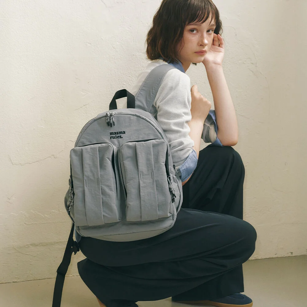 mini ver. Glove backpack_Pale blue