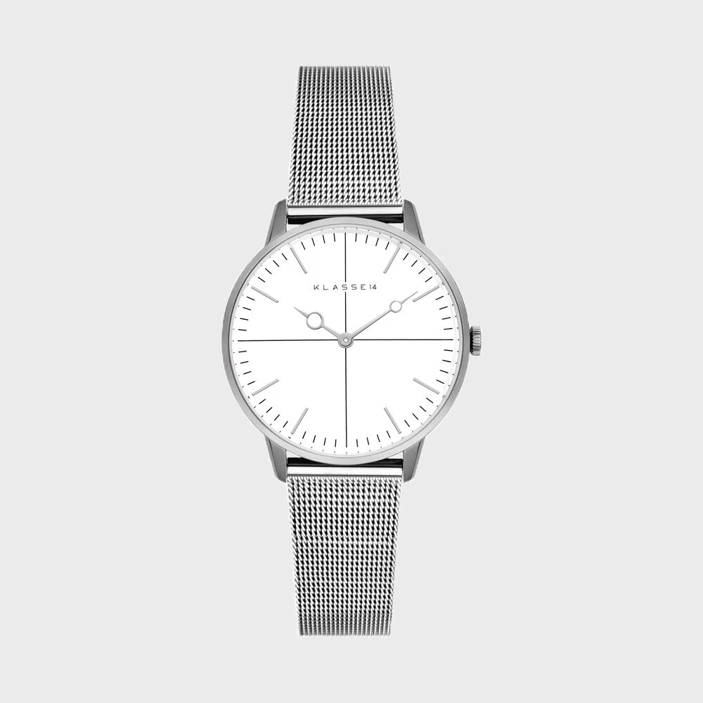 DISCO VOLANTE SILVER MESH 36mm - DI16SR002W