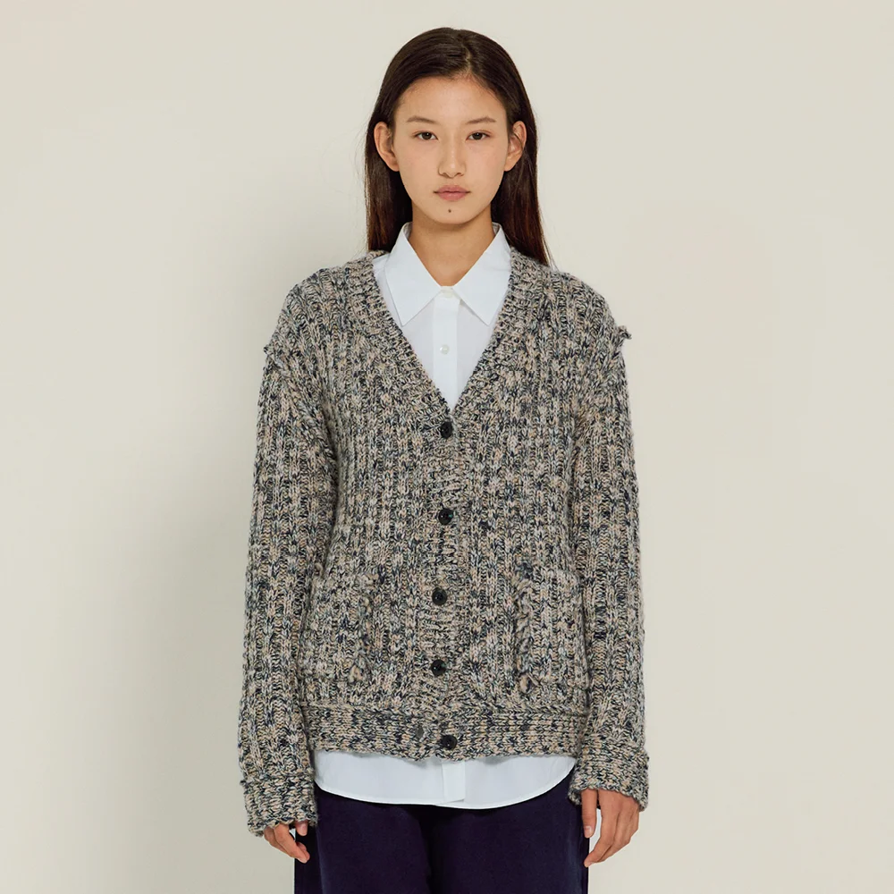 Jazz Fringe Cardigan (Charcoal)