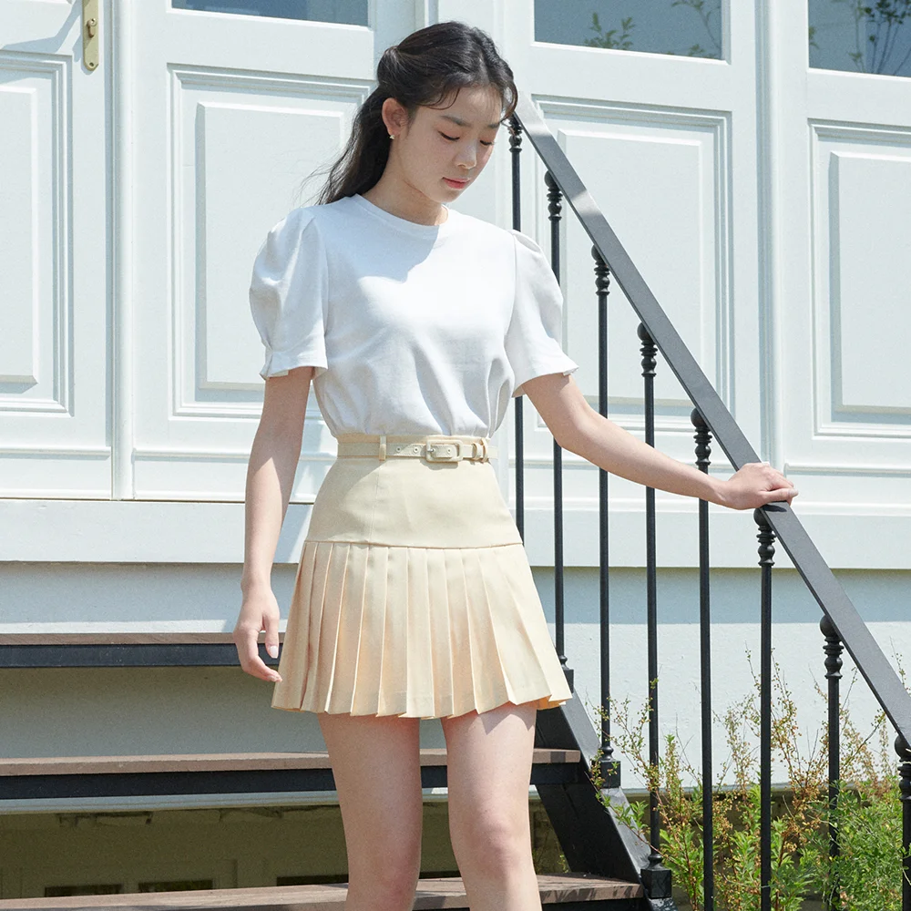 Pleats Skirt (4color)
