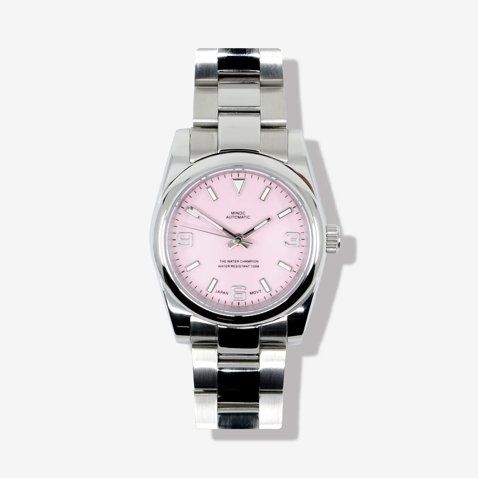Minok Zenith 自動 004 男裝 女裝 情侶手錶 名品 Automatic 金屬腕錶