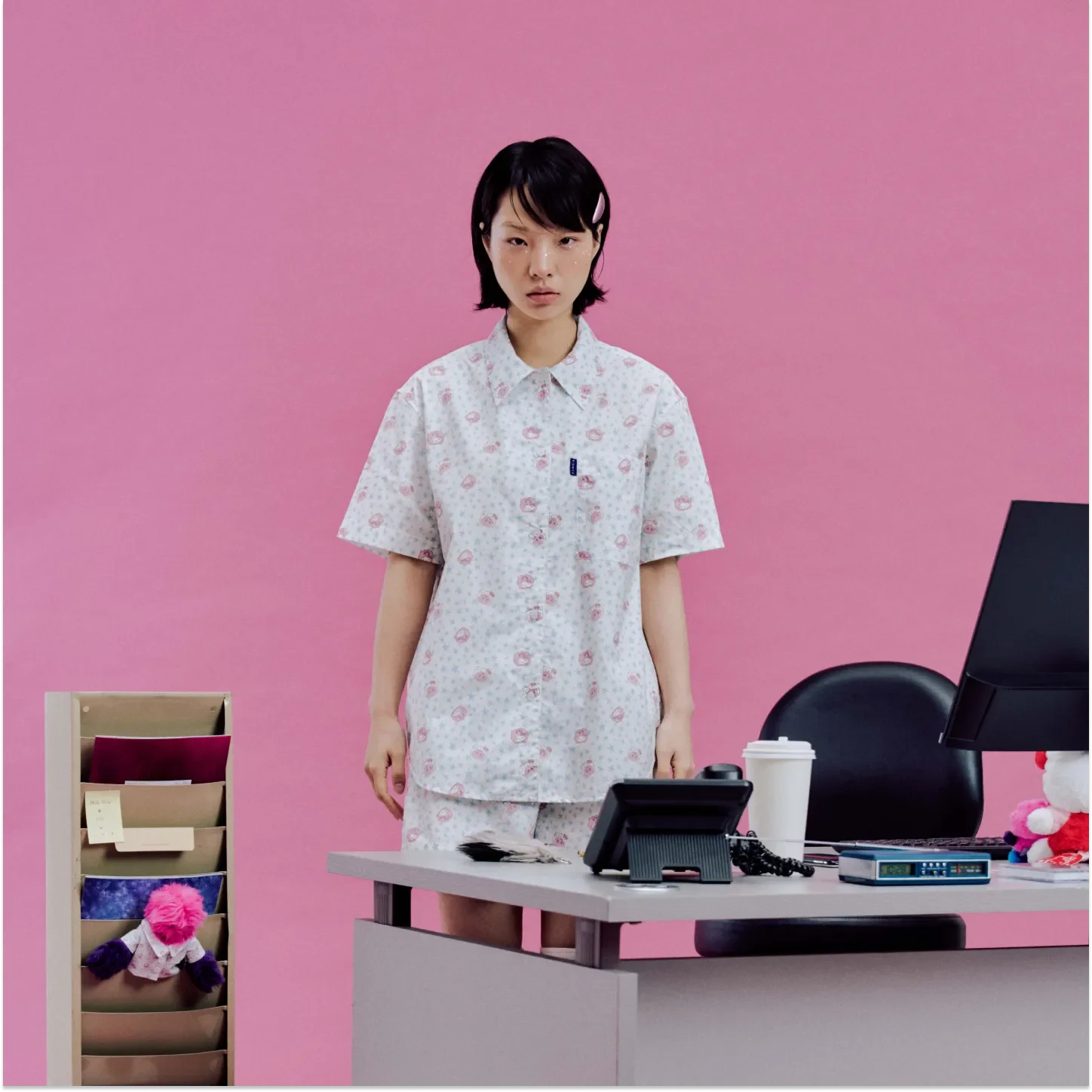 HELLO KITTY X KEY 聯名 層次 家居服 睡衣 套裝 8COLORS