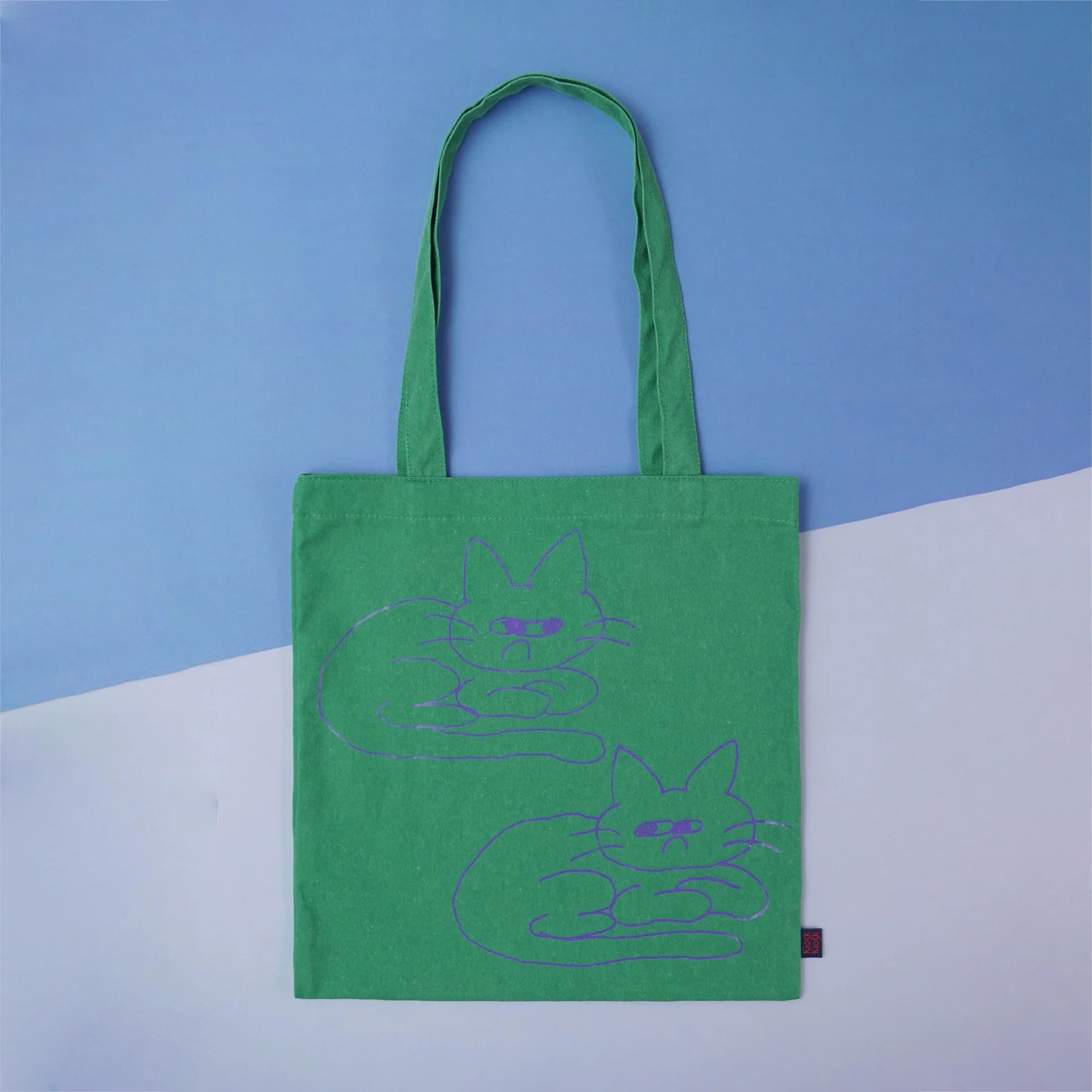 Square Bag, Two Cats, Bird Pit x KK