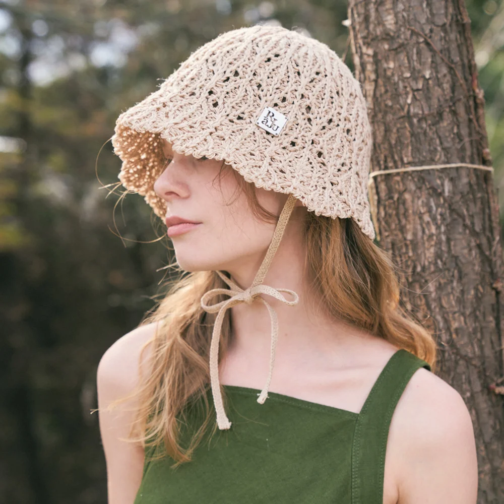Leaf Knit Bonnet_4 Color