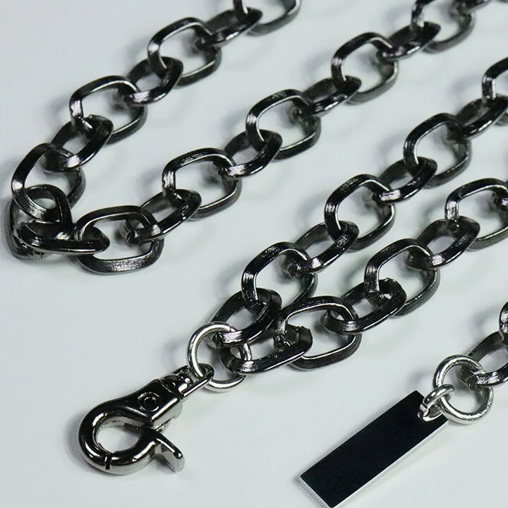 Black Bean Chain Belt (黑色 Bean 鏈條 腰帶)